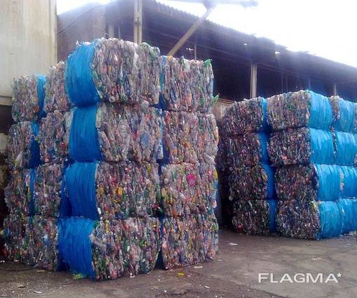 100% Clear Recycled Plastic Scraps