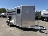 2 Horses Angle Load Horse Trailer with Standard Configuration Transportation Horse Floats - фото 2