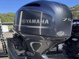 2020 Used Yamaha 75 HP 4-Stroke Outboard Motor Engine