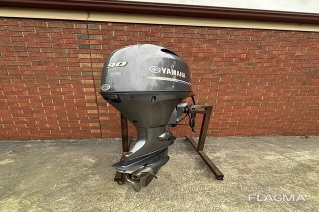 2020 Used Yamaha 90 HP 4-Stroke Outboard Motor Engine