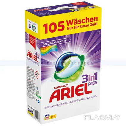 Ariel Deep Action Pods 156 Count Maximum Strength Formula for Large Laundry