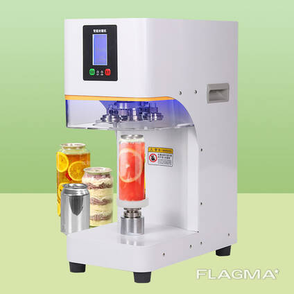 Auto aluminum can sealing machine high speed 3-second electric drive rotary tin can sealer