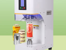 Auto aluminum can sealing machine high speed 3-second electric drive rotary tin can sealer