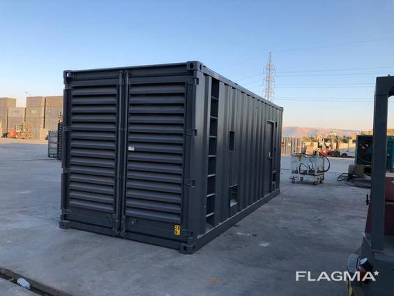 Used container diesel generator Cummins KTA 50 G3, 1 MW