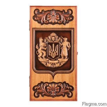 Backgammon “Ukrainian coat of arm” #3
