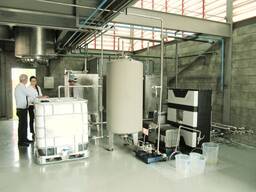 Biodiesel plant CTS, 2-5 tons/day (semi-automatic), raw material animal fat