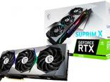 Brand-new MSI GeForce RTX 3080 SUPRIM X 10G video card - photo 1
