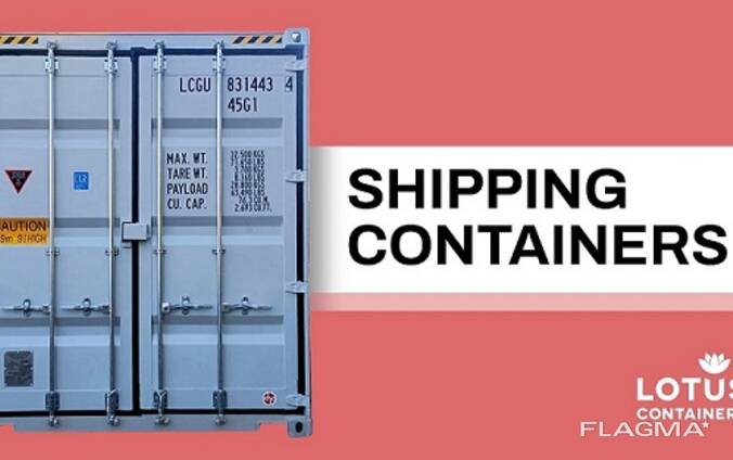 Купить контейнеры для перевозки в США | LOTUS Containers
