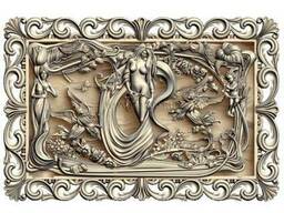 Carved panel – “Tamed woman”