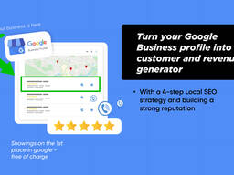 Clients without an advertising budget. Local SEO optimization Google Business Profile