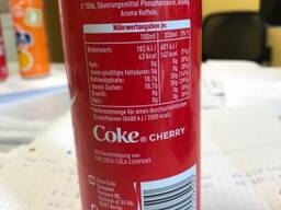 Carbonated-Soft Drinks Dr Pepper Cola, Sprite 330ml