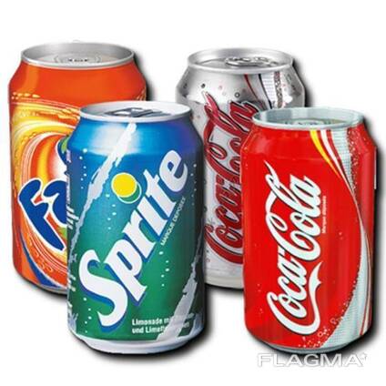 Coca Cola Slim Can, Fanta Slim Can, Sprite Slim Can 330ml, Pepsi 330ml.