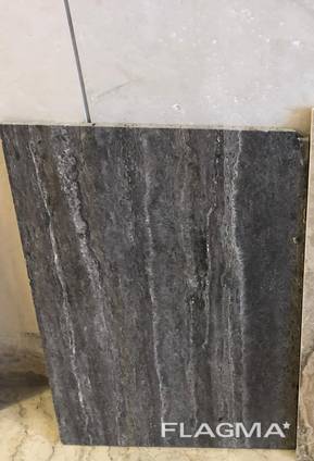 Dark Silver Travertine