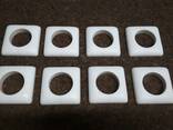 Decorative covers/rosettes for pipes, single. Artificial stone - photo 2