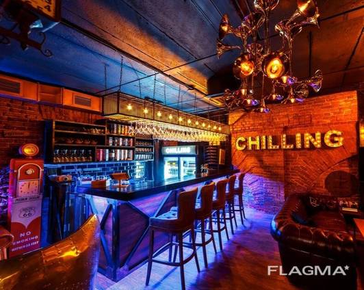 Design for office, bank, restaurant, bar, beauty salon