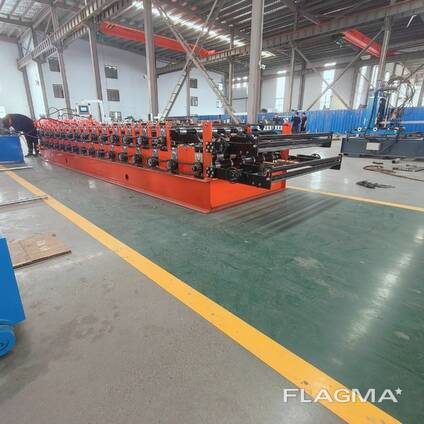Two-layer profile roll forming machine