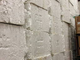EPS white blocks.