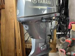 Used Yamaha 50hp 4 Stroke Outboard Motor Engine