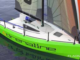 Lion 550 "Adrenaline" sailboat. Custom-built.