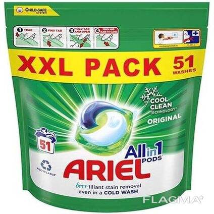 Wholesale Ariel Detergent 3-in-1 Pods Regular Liquid Detergent
