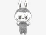 MEGA LABUBU 1000% Sketch - photo 3