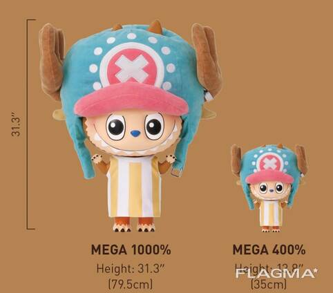 MEGA LABUBU 1000% TONY TONY CHOPPER