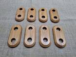 Decorative covers for heating pipes, double, wooden - photo 5