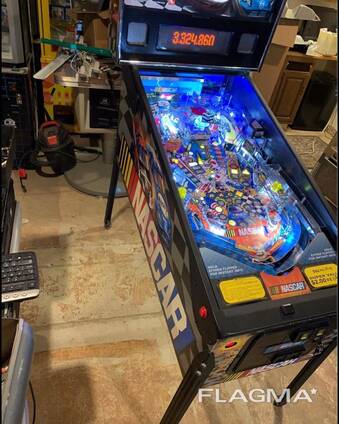 NASCAR Virtual Pinball Machine