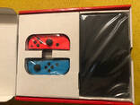 Nintendo Switch Console Oled Blue Red JoyCon - photo 2
