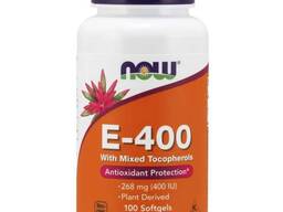 Now Vitamin E 400 IU – Antioxidant & Skin Health Support