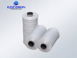 Polyethylene thread for the production of bags in bulk.