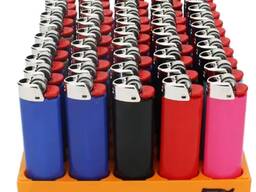 Refillable Bic Lighters Windproof Plastic Torch and Cigar Lighter Cute Design for Lighting