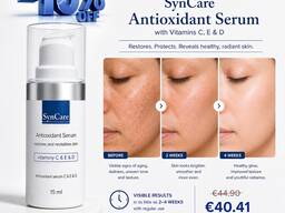 Откройте сияющую молодую кожу с SynCare Antioxidant Serum C E D