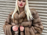 Шуба из меха куницы - фото 3