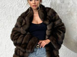 Шуба из меха соболя - фото 3