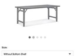Steel Assembly Table without Bottom Shelf - 72 x 36”