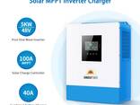 SunGoldPower Off-Grid Solar Kit 5000W 48VDC 120V LIFEPO4 10.24kwh Lithium Battery - photo 1