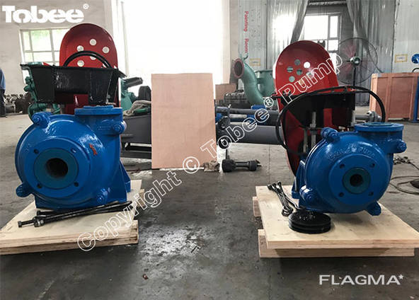 Tobee 2/1.5B-AHR Rubber Lined Slurry Pump