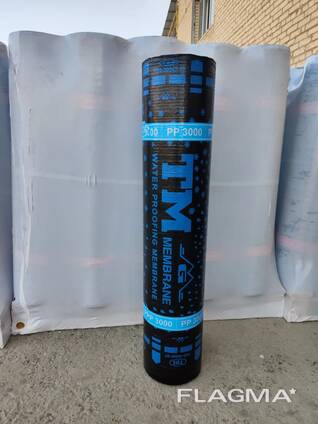 Torch-on bituminous waterproofing membrane