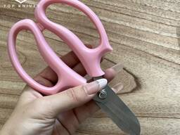 Topknivesllc Compact Household Scissors with Pink Handle - TKKIT-819209660487