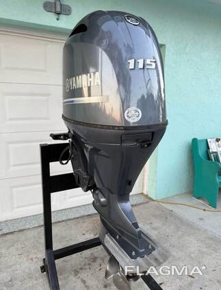 Used Yamaha 115 HP 4-Stroke Outboard Motor Engine