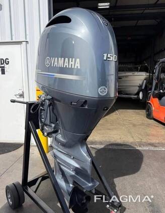 Used Yamaha 150 HP 4 Stroke Outboard Motor Engine