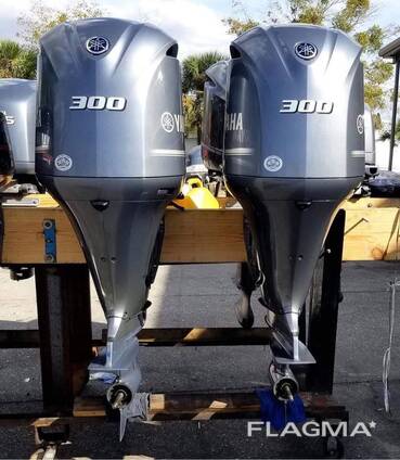 Used Yamaha 300hp 4-Stroke Outboard Motor Engine