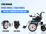 Wholesale Handicapped Portable Folding Lightweight Electric Power Wheelchair - фото 7