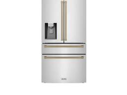 ZLINE 36 Autograph Edition 21.6 cu. ft French Door Refrigerator